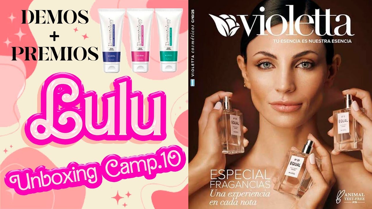 Unboxing Campaña 10/2025 Violetta Cosmeticos