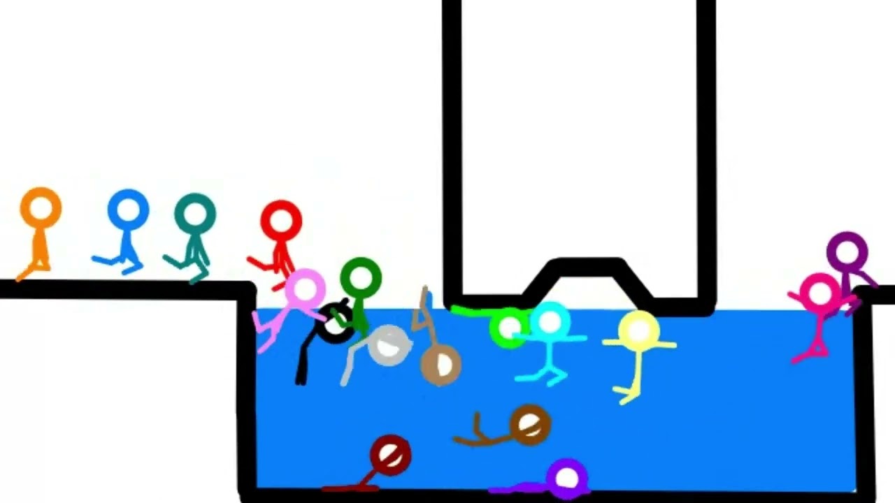 stick death maze stage 8 : water