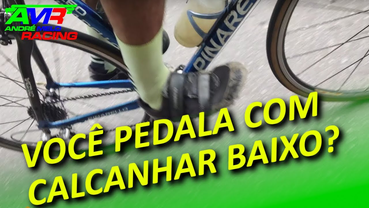 PEDALAR COM CALCANHAR BAIXO É MAIS EFICIENTE?
