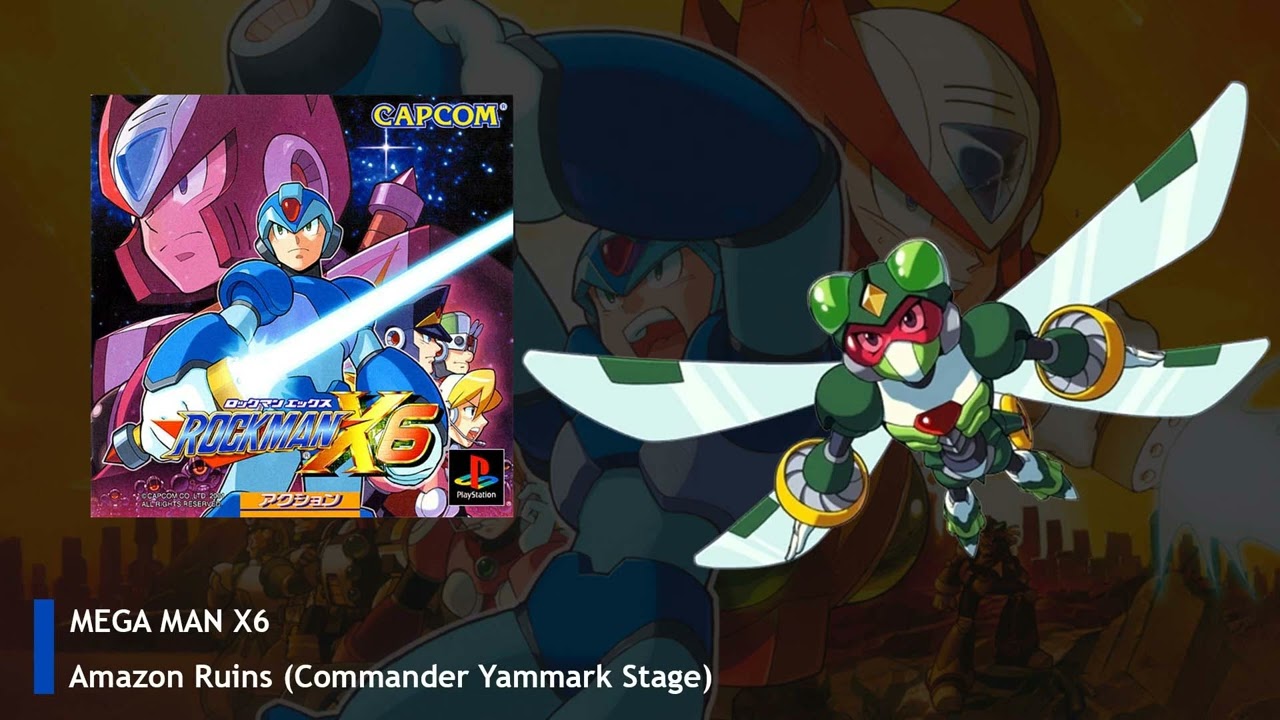 MEGA MAN X6 OST  -  Amazon Ruins (Commander Yammark Stage) [EXTENDED]