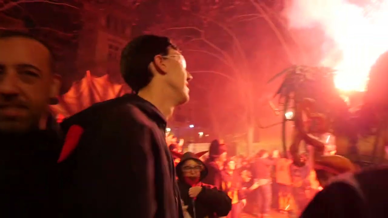 2024 (27/01). FOGUERONS DE SANT ANTONI  DE SA POBLA A LA PLA&Ccedil;A DE LA VIRREINA A GR&Agrave;CIA.