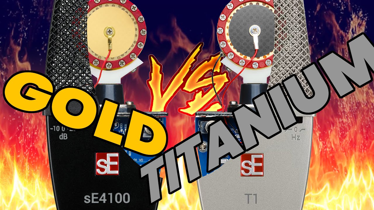 Gold vs  Titanium sE 4100 vs  sE T1 english