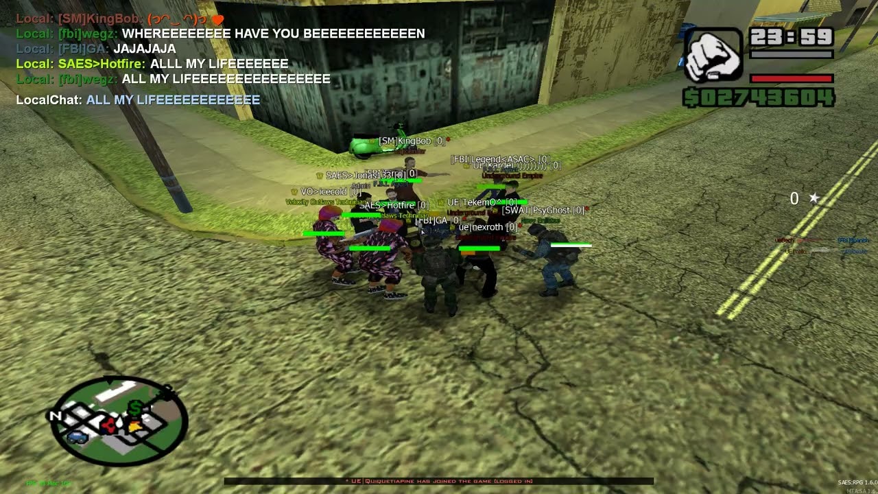 How it feels playing SAES:RPG after 3:00 AM