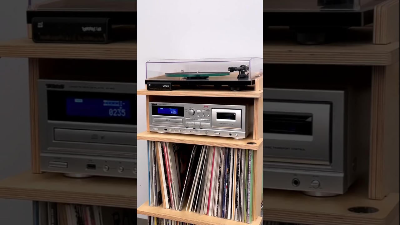 TEAC AD-850 Modern Cassette Deck with CD, USB #hifi #CD #cassette #80s #90s #retro #vintage