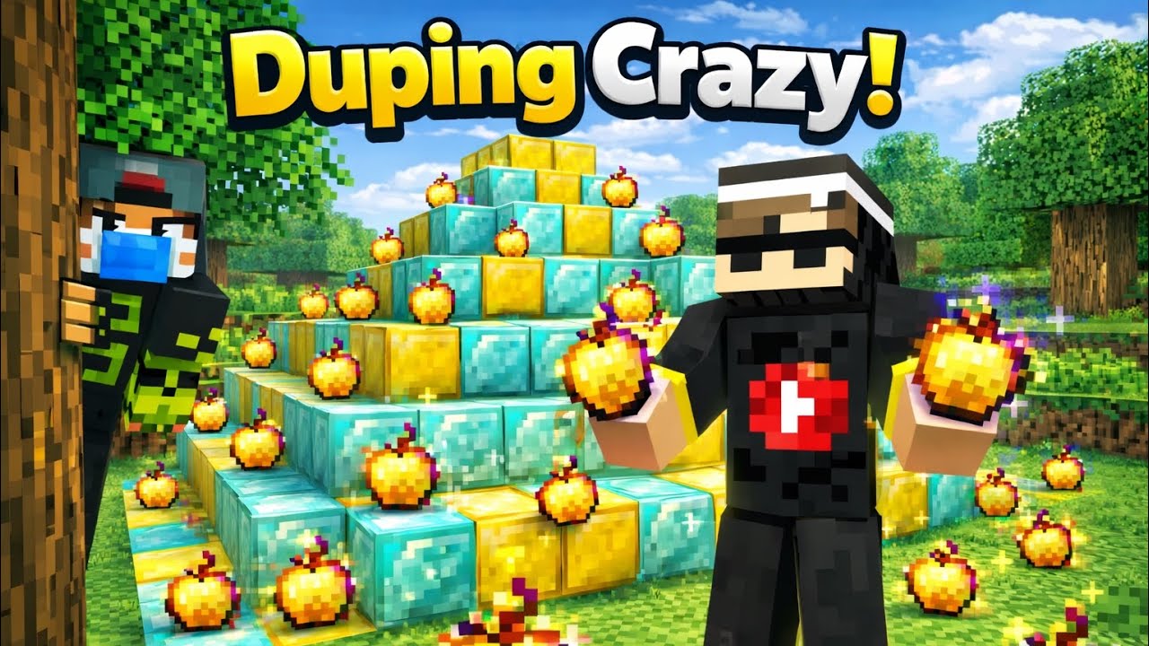 I Obtained Duping Items In Battlepie Minecraft Server 