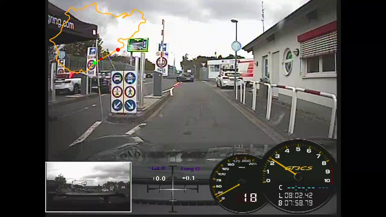 A lap with Misha Charoudin on DN24 recorded on 4 September 2020