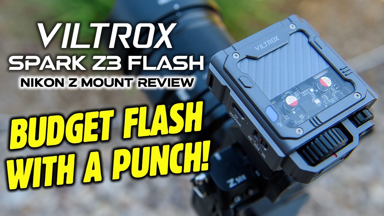 Обзор вспышки Viltrox Spark Z3 TTL для Nikon Z | Бюджетная вспышка с МОЩНОСТЬЮ!
