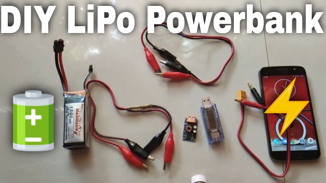 How to charge your mobile using Li-Po battery | DIY Li-Po mobile charger | Experiment | Andyman