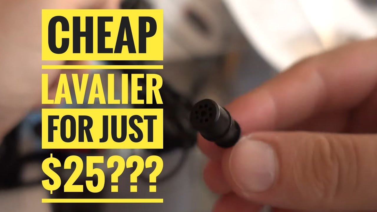 HAMA SMART LAVALIER MICROPHONE - CHEAP LAVALIER MICROPHONE UNDER $50 REVIEW!