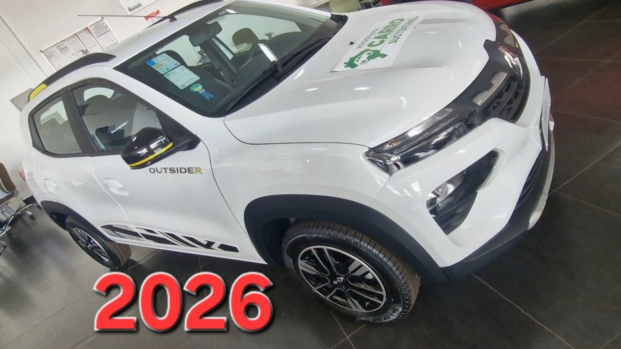 NOVO RENAULT KWID OUTSIDER - 2026
