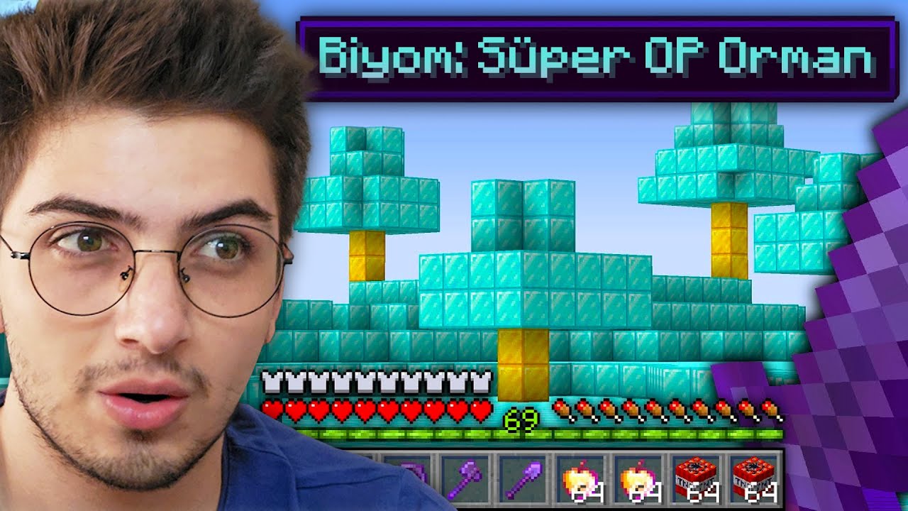 Minecraft ama ÖZEL BİYOMLAR VAR!