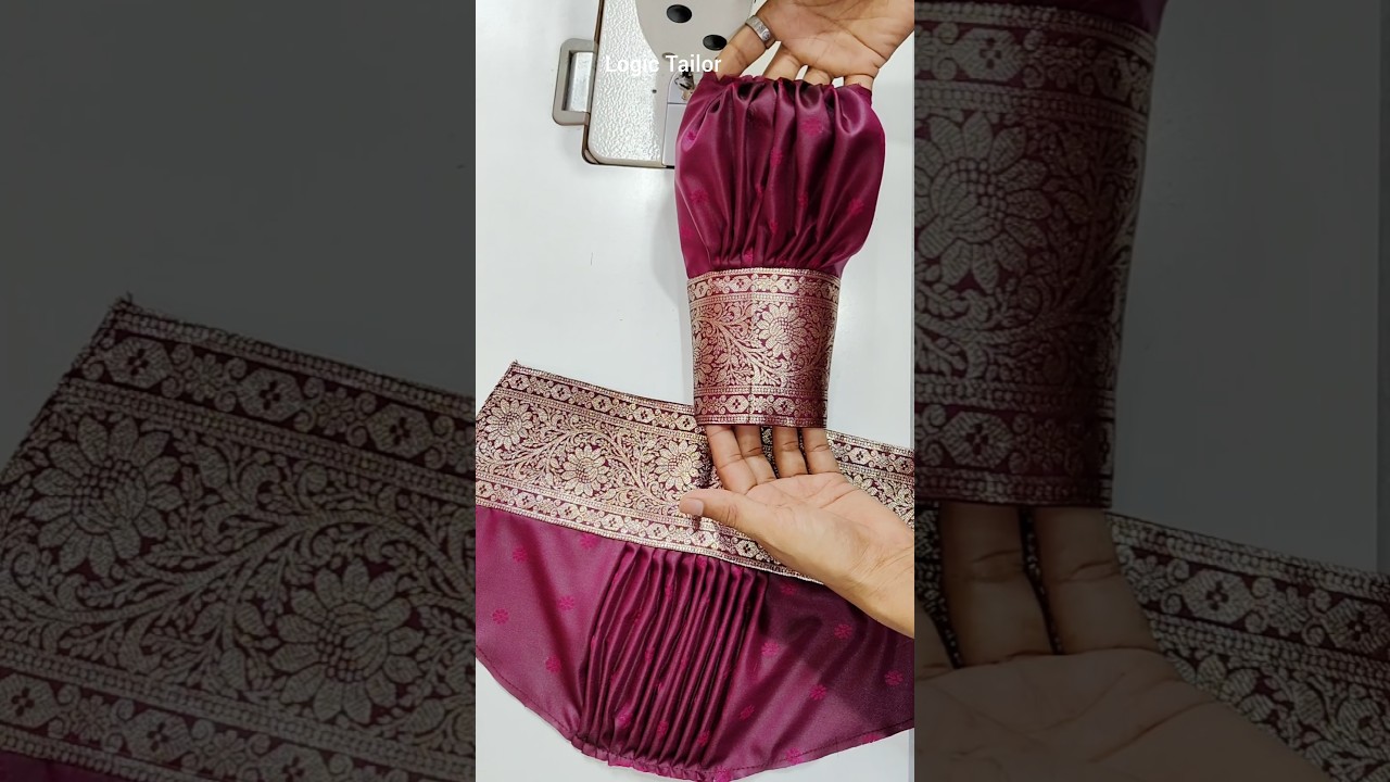 puff sleeves cutting and stitching #shorts