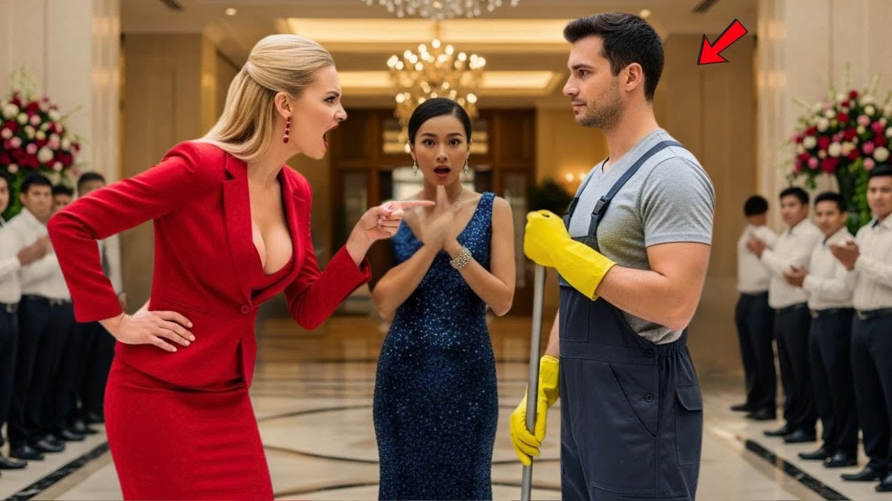 CEO Humiliates Single Dad Janitor— The Janitor’s Mandarin Silenced the CEO
