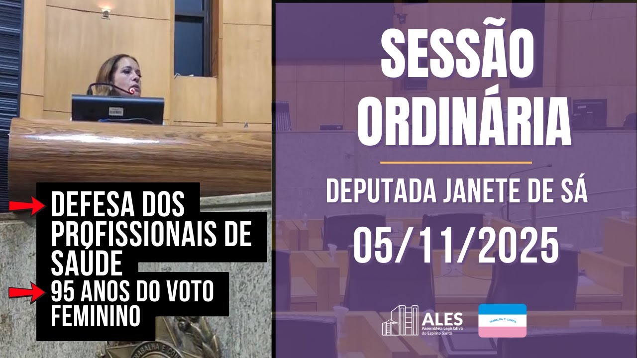 Deputada na Tribuna: Defesa da Enfermagem e 95 Anos do Voto Feminino