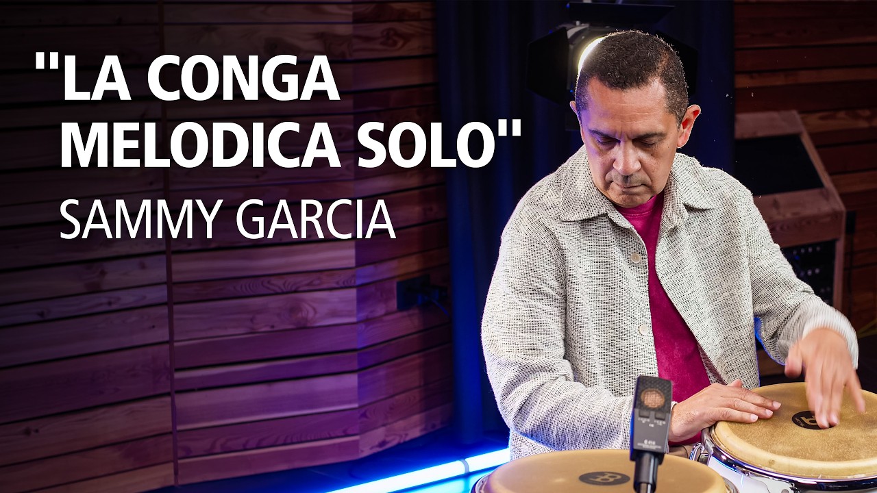 Meinl Percussion - Sammy Garcia - Solo on his Signature Congas - 