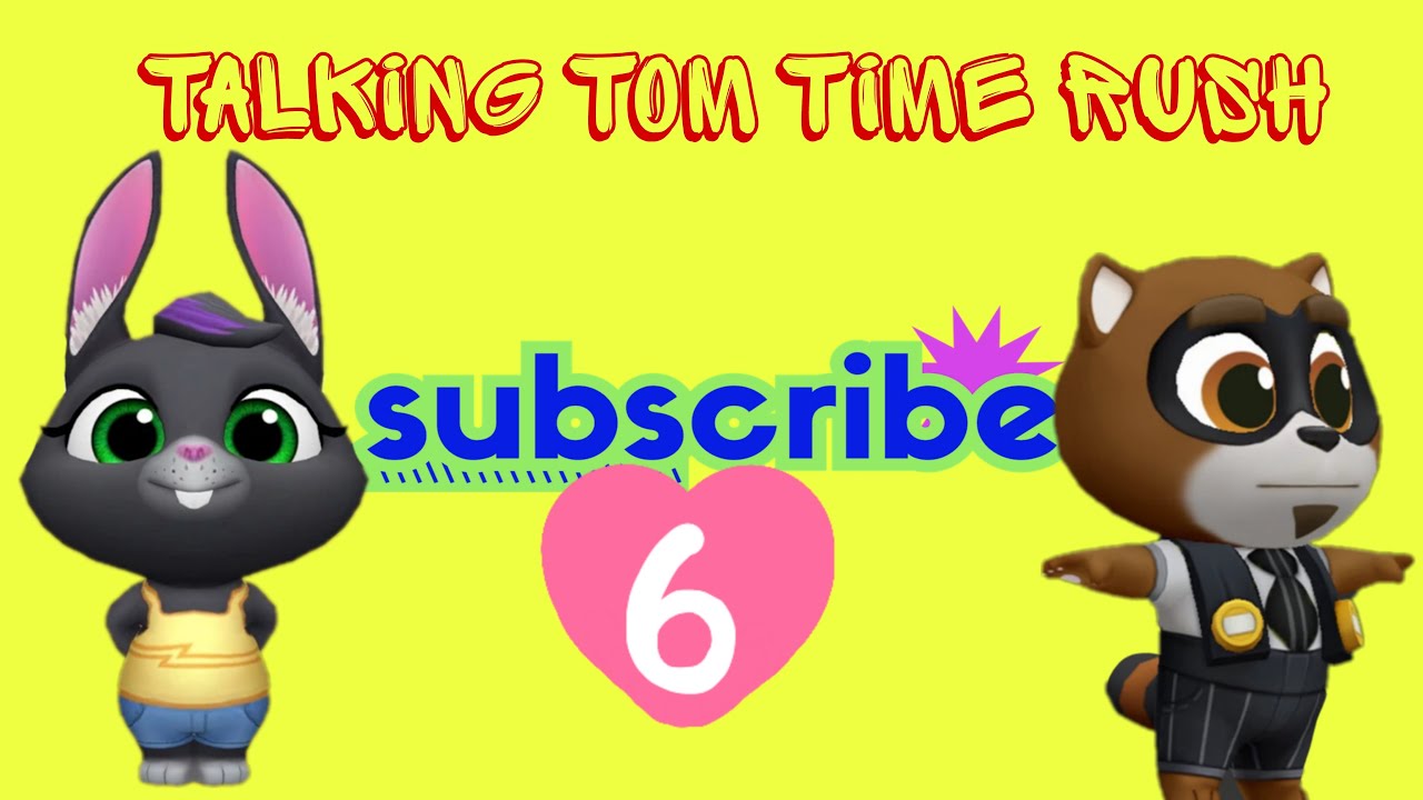 Talking Tom Time Rush - 4 x Tom Bekka Gameplay Android and iOS