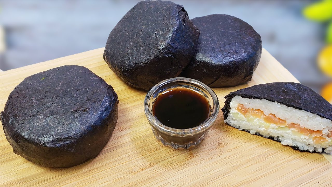Суши БУРГЕРЫ. Необычно но оченьвкусно.
