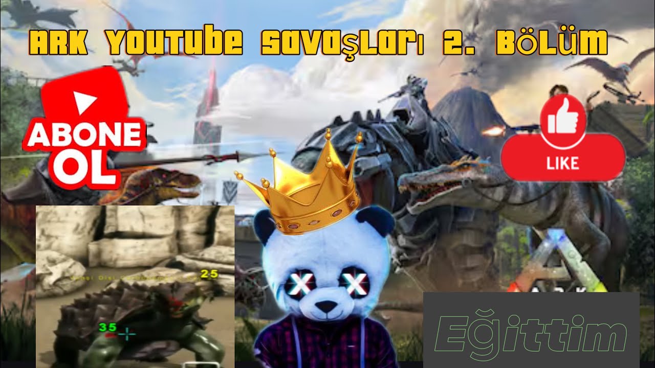 Ark s&uuml;rvival YouTube savaşları 2. B&ouml;l&uuml;m