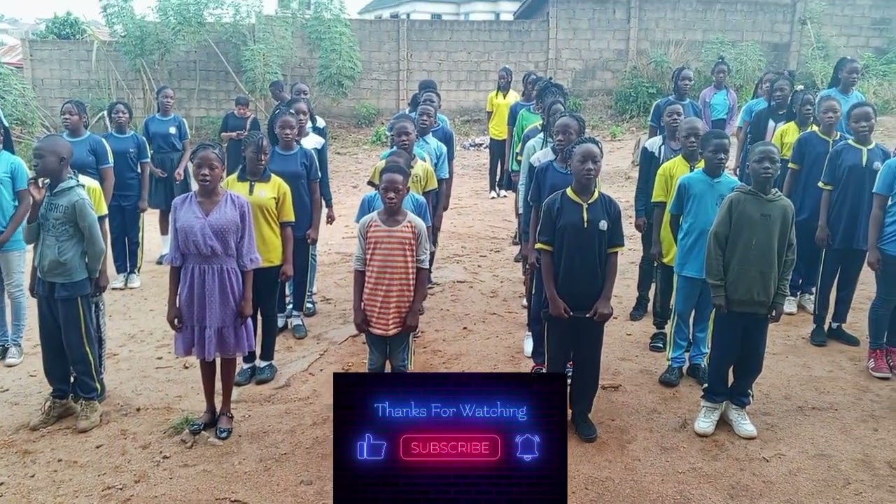 National Anthem Rendition in YORUBA by The Anchor School, Kusela, Ibadan.