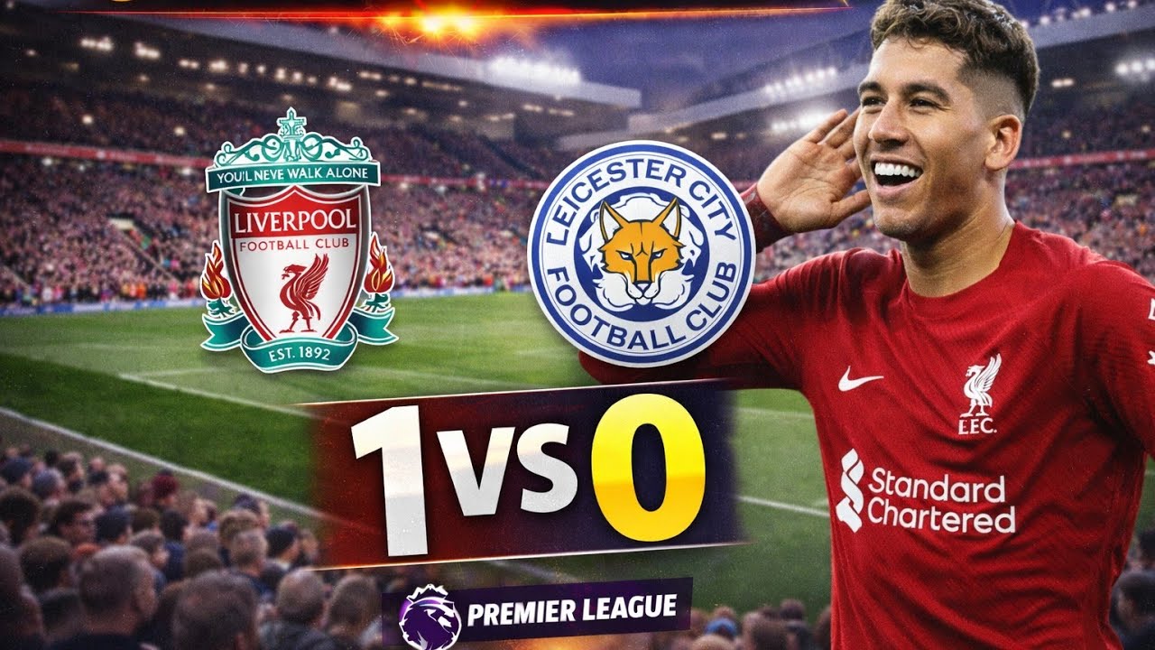 Campeonato inglês 2022 Premier League R24 Liverpool 1X0 Leicester City