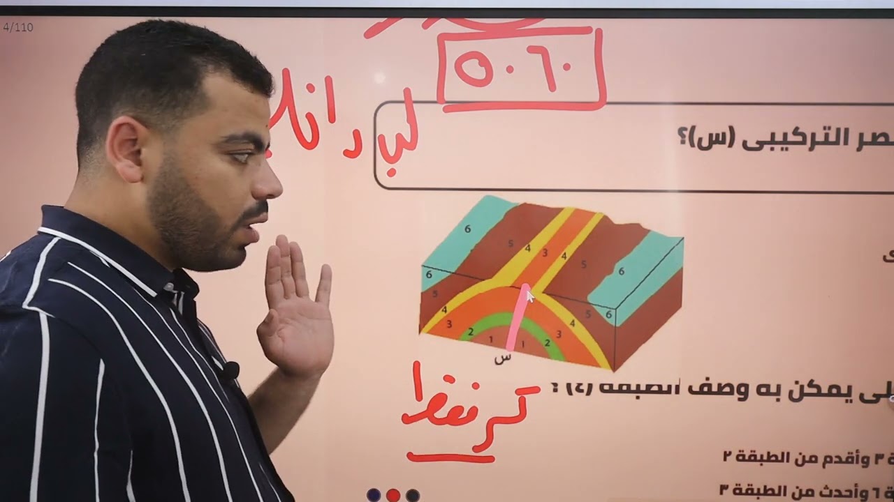 حل ٥٠ قطاع جيولوجيا
