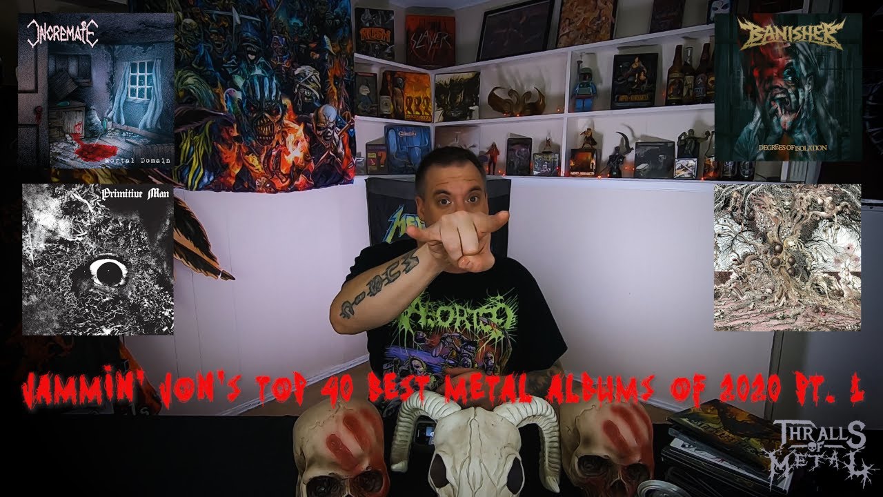 Jammin' Jon's Top 40 best Metal Albums of 2020 Pt. 1!