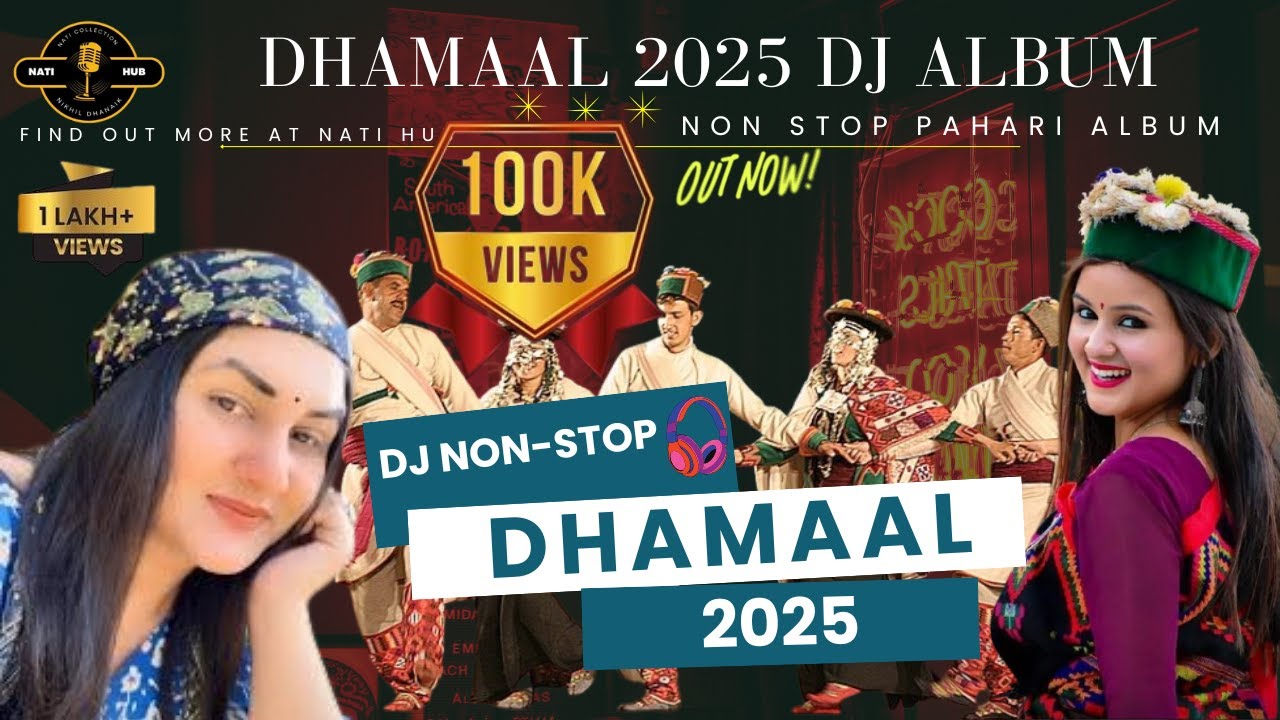 DHAMAAL 2025 DJ NON-STOP | Pahari Album | Rajesh Shukla |  @Natihub