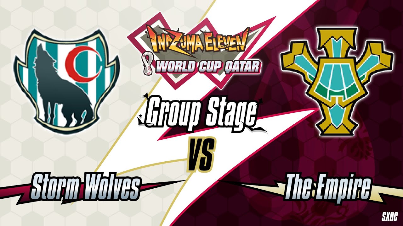 Storm Wolves VS The Empire | Inazuma Eleven World Cup Qatar 1080p