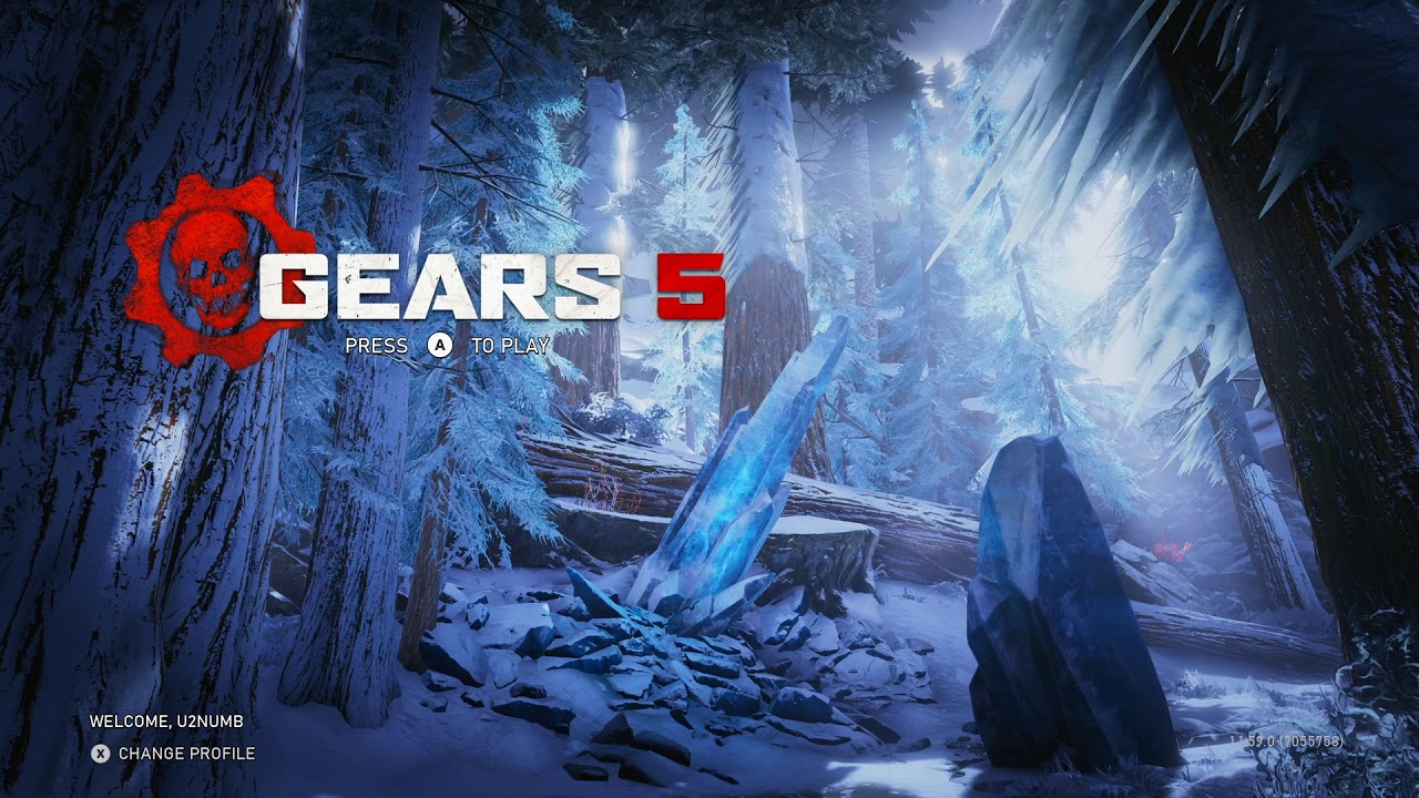 Gears 5 Title Screen (PC, Xbox One)