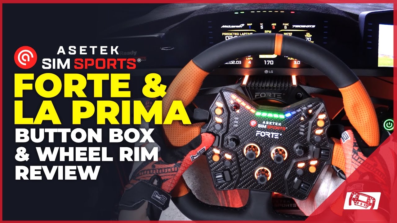 Asetek Forte & La Prima Button Box & Wheel Rims: A Complete Review