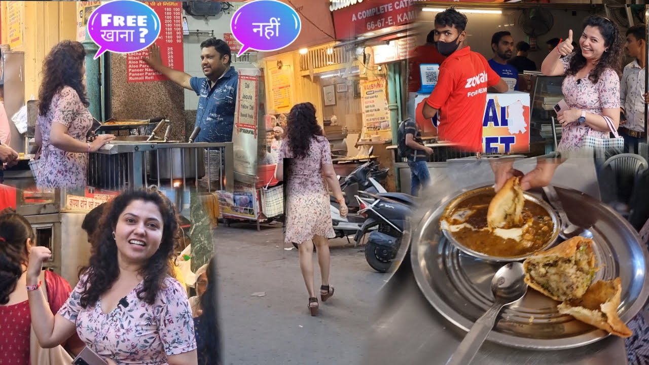 Asking for free food in Delhi : Prank : Hilarious Reactions 🤣🤣