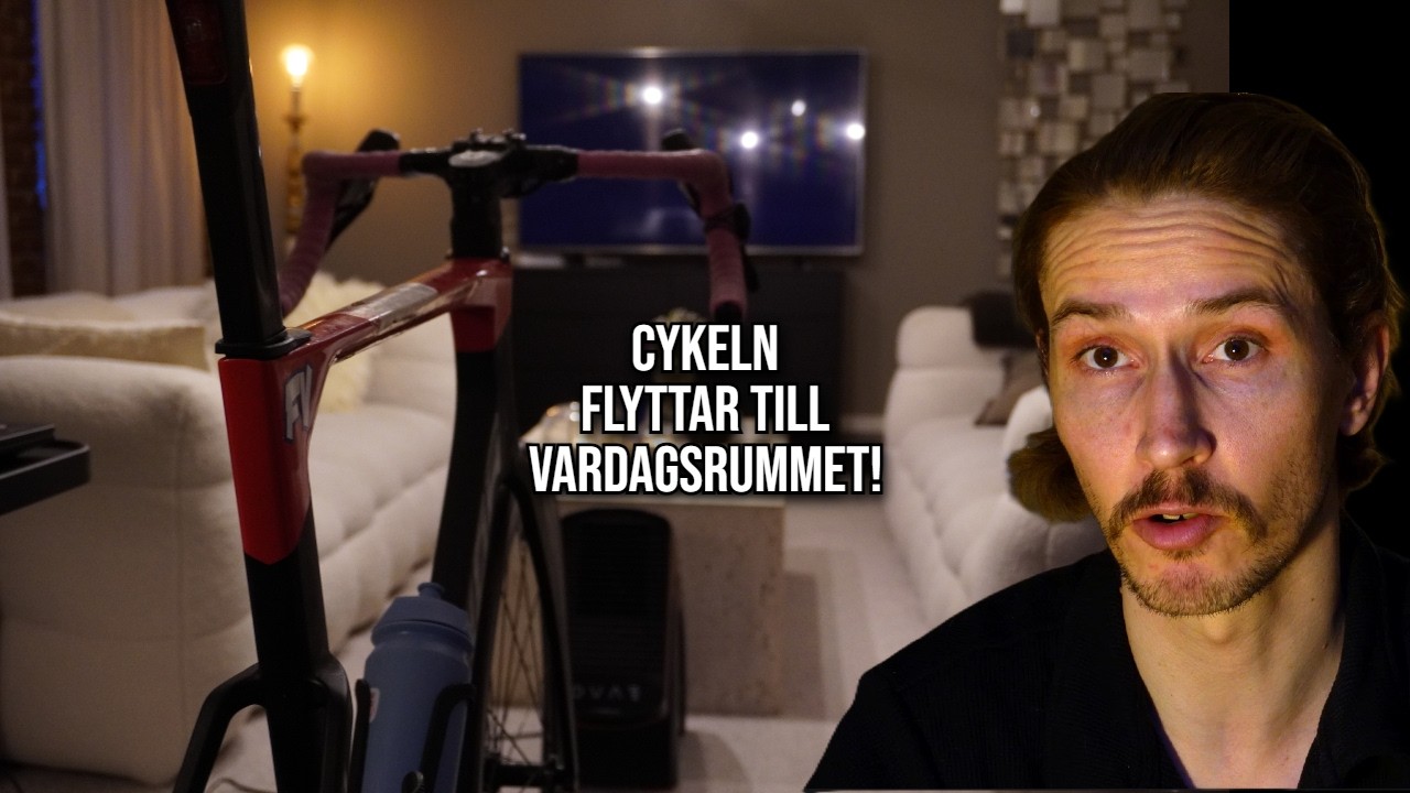 Från Noll till Vätternrundan – Episod 26 | Cykeln får stå i vardagsrummet!