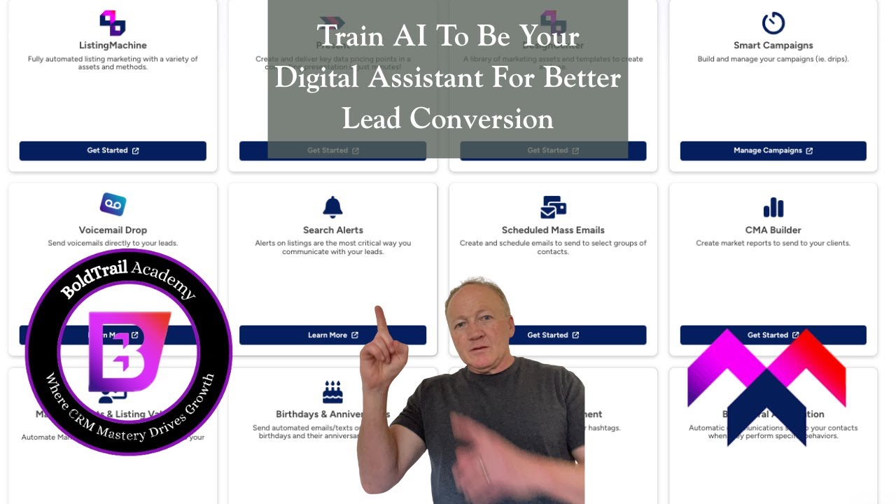 AI and The Boldtrail: Starting with the basics, train your AI to be you personal digital assistant