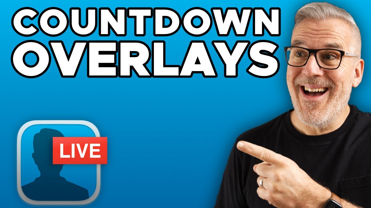 How To Use Countdown Overlays in Ecamm Live Version 4