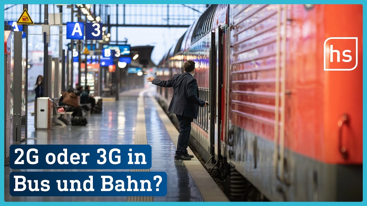 Bald die 2G- oder 3G-Pflicht in Bus und Bahn? | hessenschau