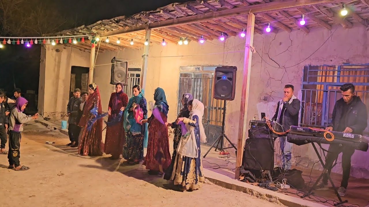 The villages of Iran. The wedding ceremony