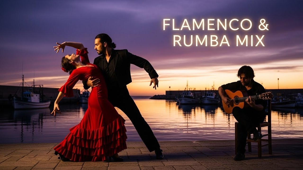 Calm Spanish Guitar Flamenco Instrumental for Love and Serenity