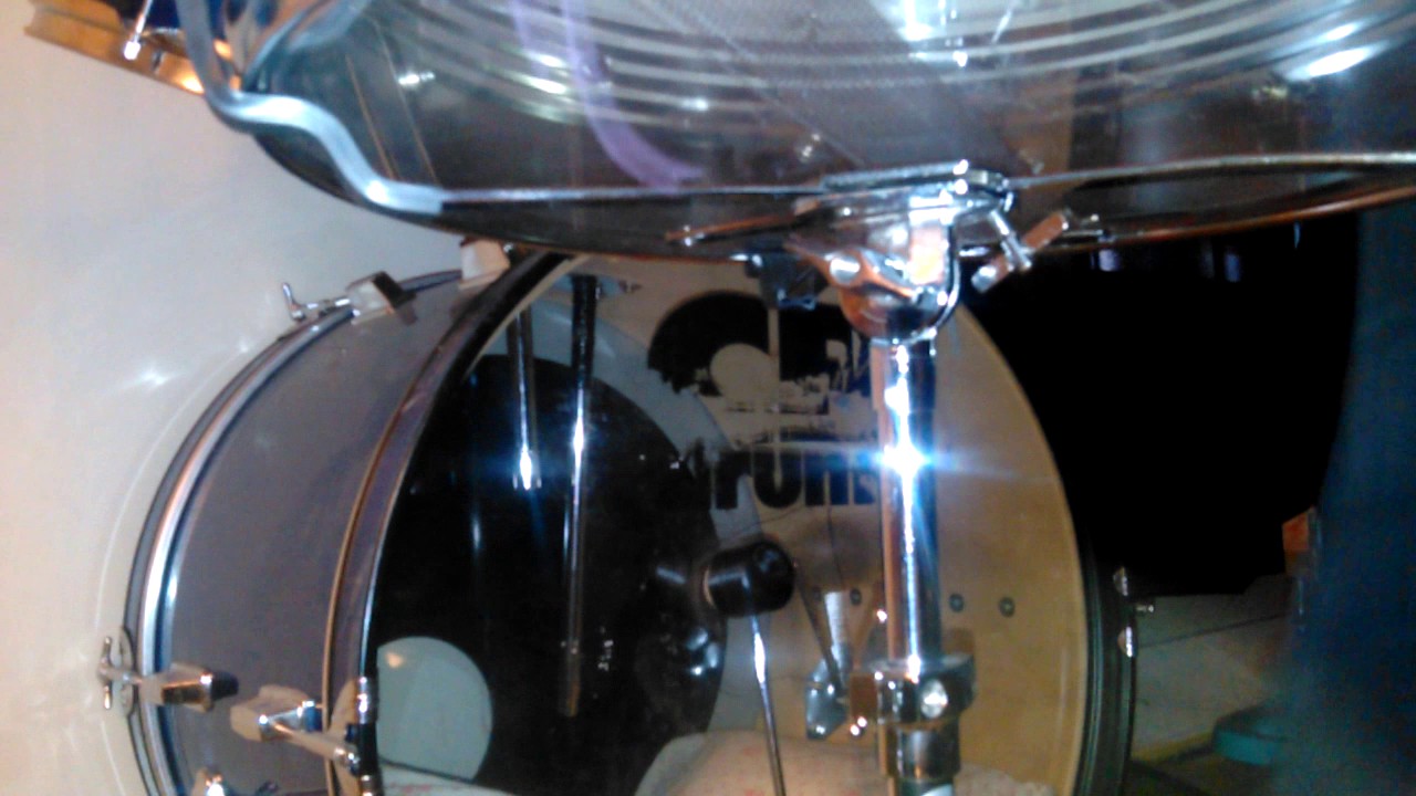 Foot view of playing