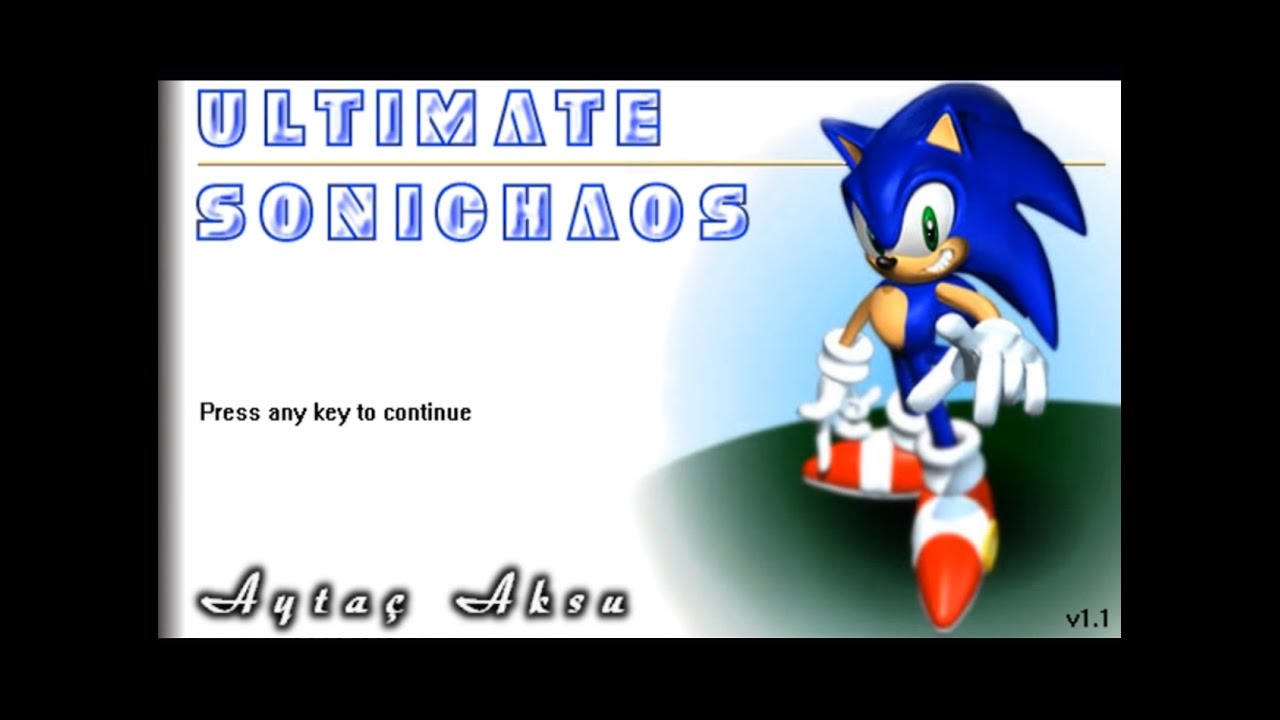 Sonic: Fan Games/Hacks 52: Ultimate Sonichaos