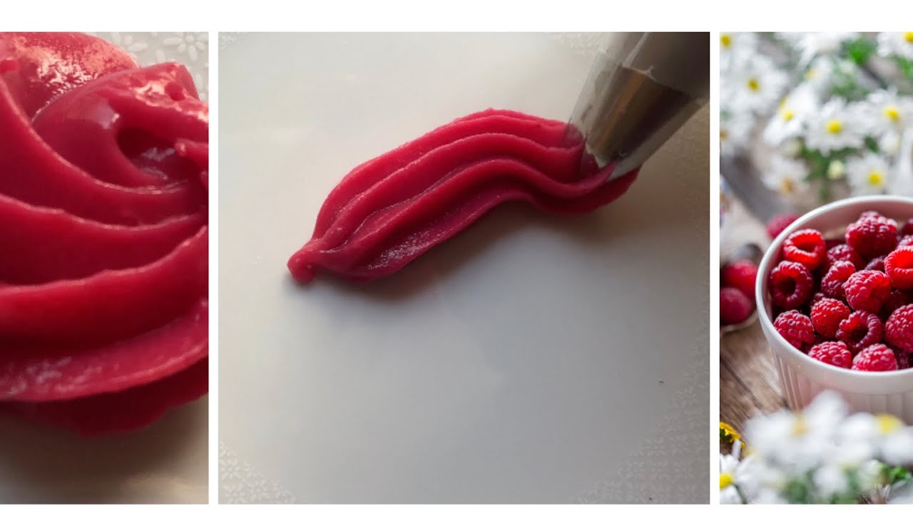 Ganache framboise très facile à réaliser pour fourrer vos macarons gâteau 🍰