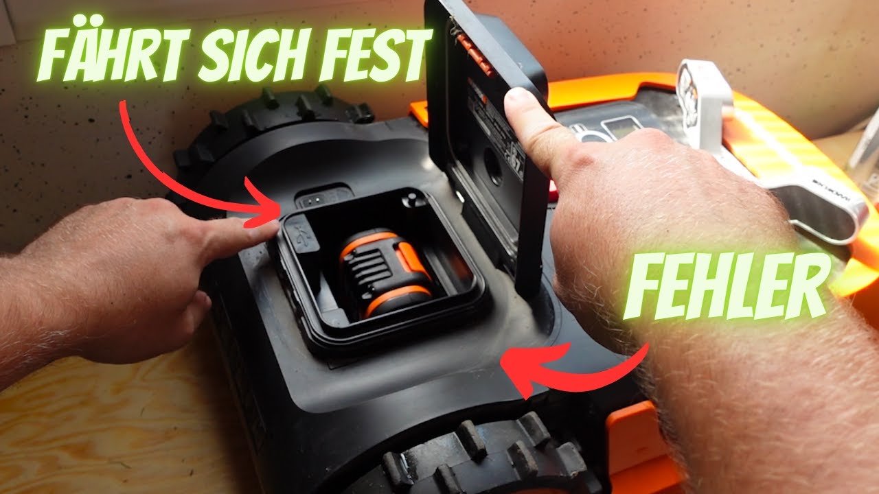 Worx Landroid M700 / M500 Mähroboter Firmware Downgrade