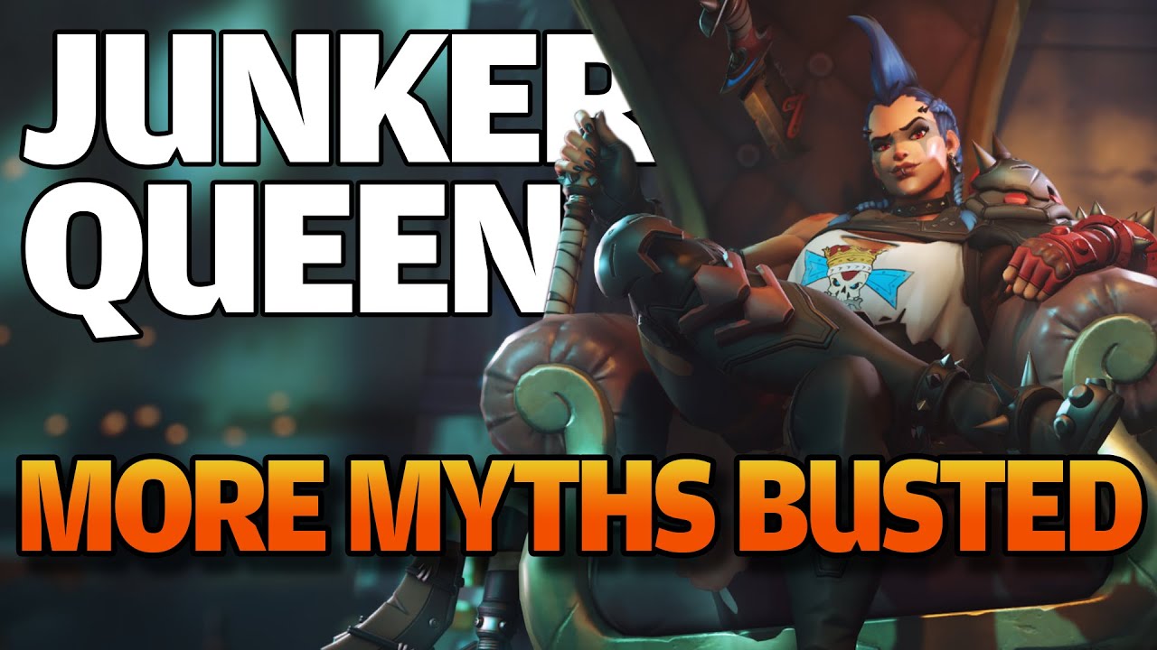 Junker Queen can HEAL from SHIELDS!? - Overwatch 2 Beta