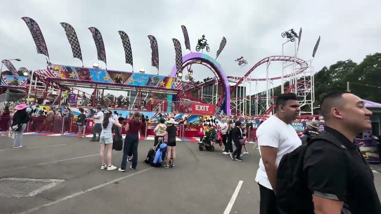 Sydney Royal Easter Show 2025: Day 6 - The GongCha #Rides Carnival 🎡 #eastershow