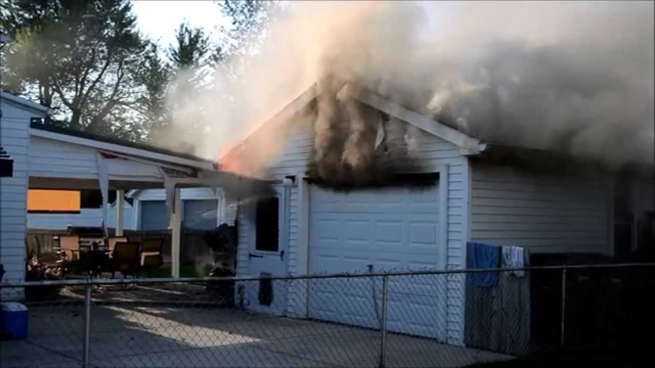 Cleveland Hill FD Garage Fire - 296 Westbrook dr