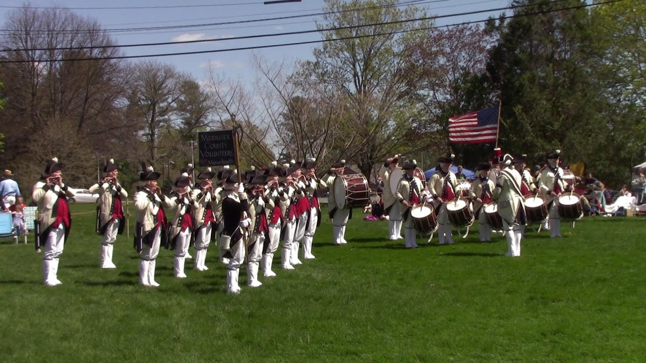 2023 Lexington Muster Part 13 Middlesex County Volunteers Fife and Drum Corps