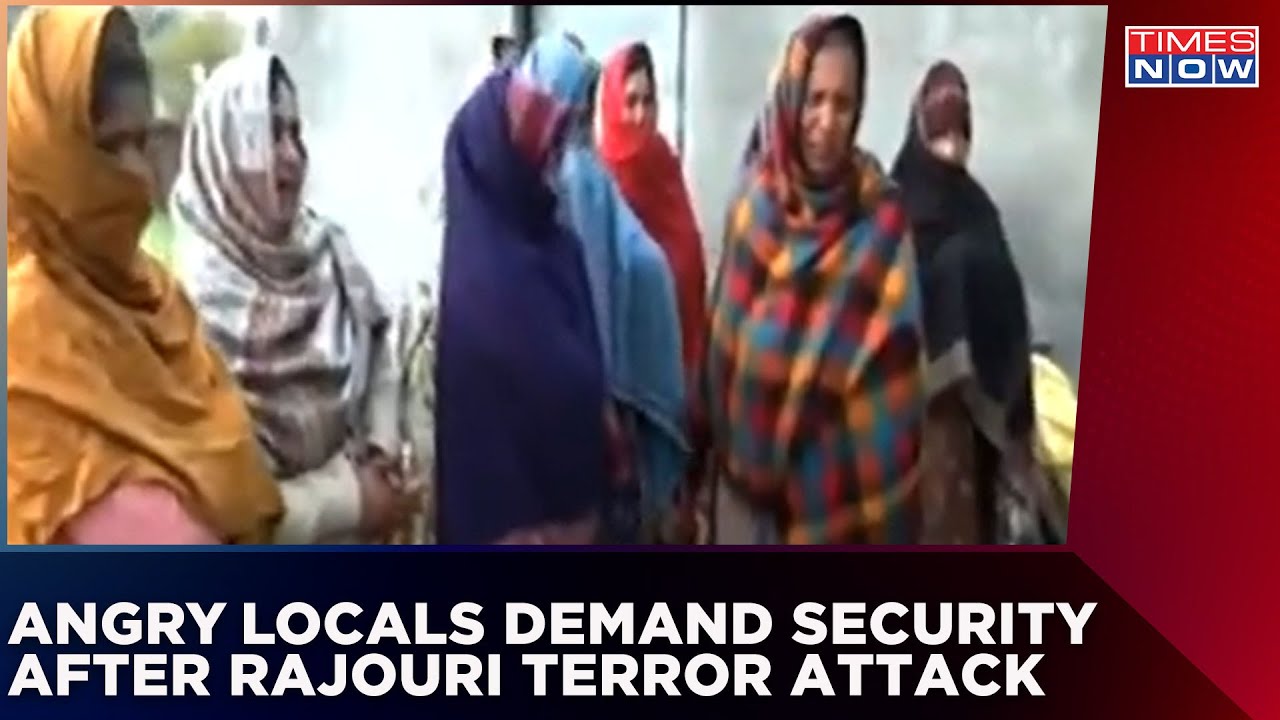 Angry Locals React After Rajouri Terror Attack | 'No Security Given Over Here,' Accused Locals |News