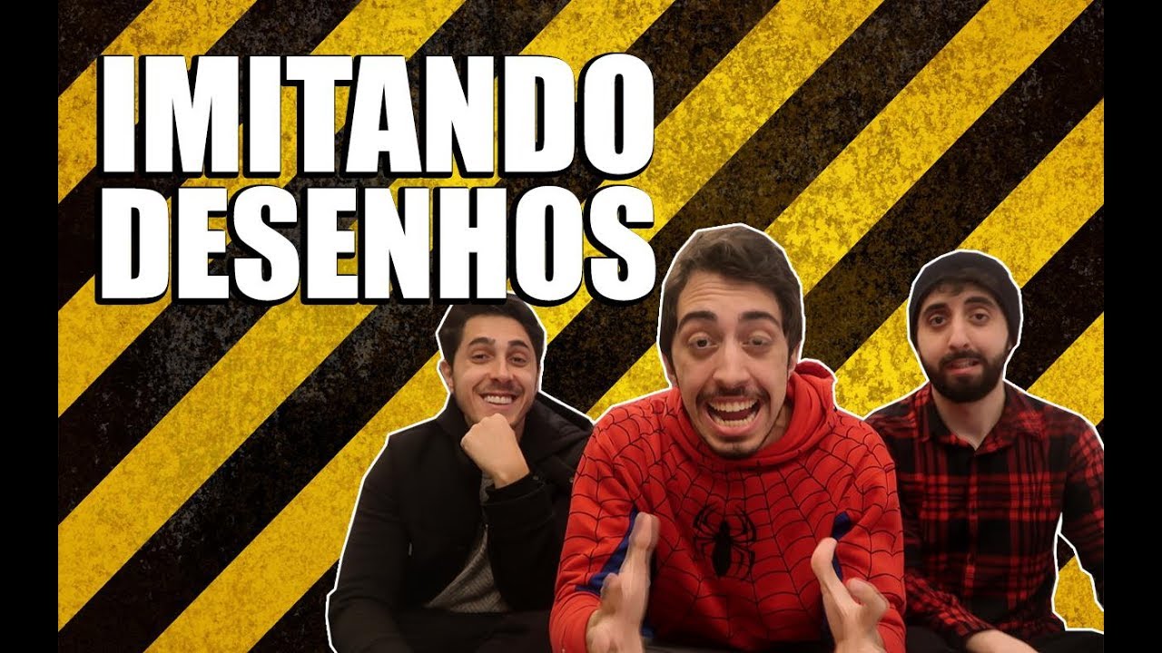 IMITANDO DESENHOS part. Felipe Castanhari e Zelune