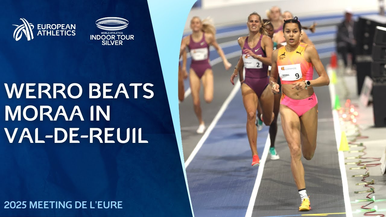 Werro STRIDES to 800m victory in Val-de-Reuil 👌 Full replay | 2025 Meeting de l'Eure