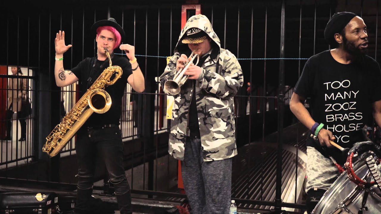 Too Many Zooz Celebrate Subway Gawds