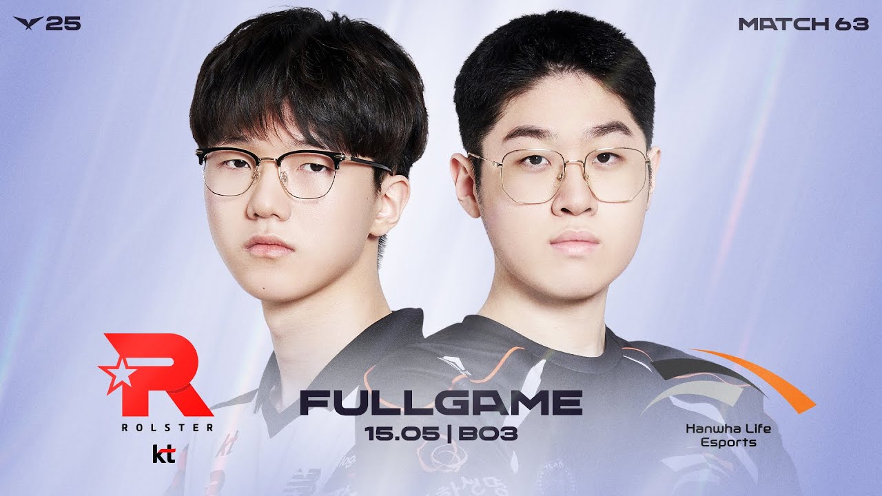 KT vs HLE | Full Game 1, 2, 3 | Match 63 | LCK 2025